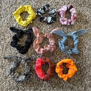 Bundle of 9 lululemon Scrunchies
